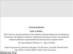 Sites similar to 203fineart.com