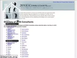 Sites similar to 203kconsultants.net