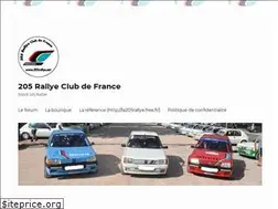 Sites similar to 205rallye.net