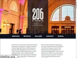 Sites similar to 206events.com