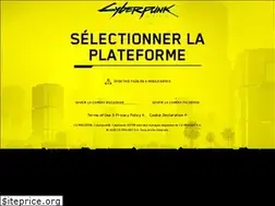 Sites similar to 2077.cyberpunk.net