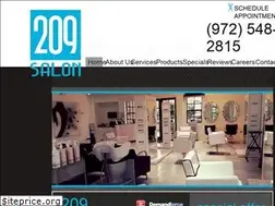 Sites similar to 209-salon.com