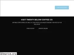 Sites similar to 20below.coffee