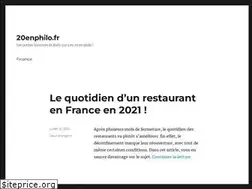 Sites similar to 20enphilo.fr