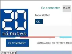 Sites similar to 20minutes.com