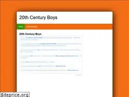 Sites similar to 20thboys.com
