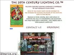 Sites similar to 20thcenturylightingco.com
