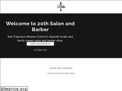 Sites similar to 20thsalonandbarber.com