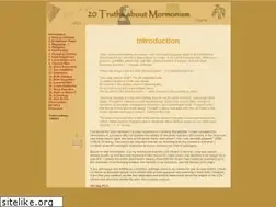 Sites similar to 20truths.info