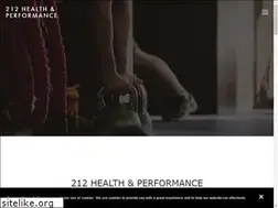 Sites similar to 212healthandperformance.com