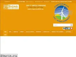 Sites similar to 219signs.com