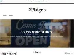 Sites similar to 219signs442099336.wordpress.com
