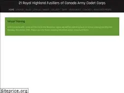 Sites similar to 21armycadets.ca