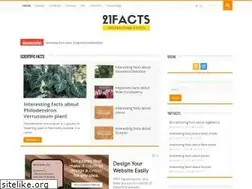 Sites similar to 21facts.net