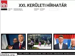 Sites similar to 21keruleti-hirhatar.hu