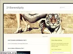 Sites similar to 21serendipity.wordpress.com