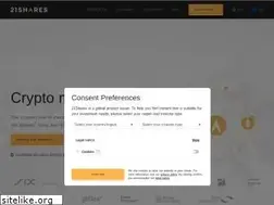 Sites similar to 21shares.com