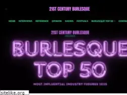 Sites similar to 21stcenturyburlesque.com