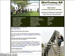 Sites similar to 21stcenturyk9.com
