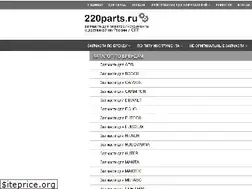 Sites similar to 220parts.ru