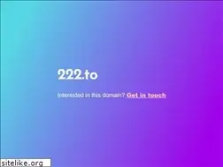 Sites similar to 222.to