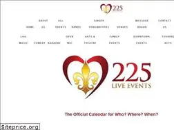 Sites similar to 225liveevents.com