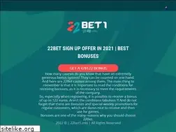 Sites similar to 22bet1.info