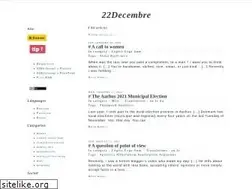 Sites similar to 22decembre.eu