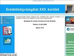 Sites similar to 22kerben.azeredetisegvizsgalat.hu