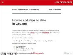 Sites similar to 234developer.wordpress.com