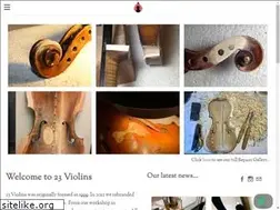 Sites similar to 23violins.co.uk