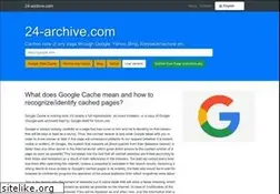 Sites similar to 24-archive.com