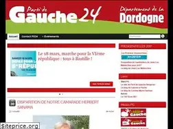Sites similar to 24.lepartidegauche.fr