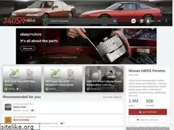 Sites similar to 240sxforums.com