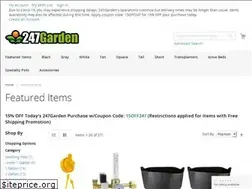Sites similar to 247garden.com