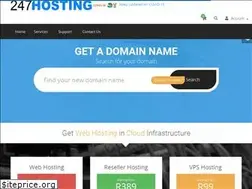 Sites similar to 247hosting.co.za