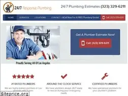 Sites similar to 247responseplumbing.com