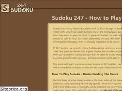 Sites similar to 247sudoku.com