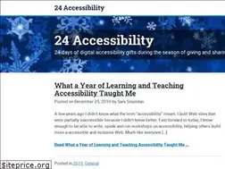 Sites similar to 24a11y.com
