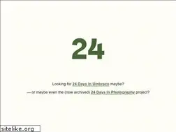 Sites similar to 24days.in
