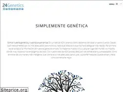 Sites similar to 24genetics.es