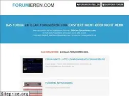 Sites similar to 24hclan.forumieren.com