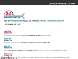 Sites similar to 24heatingcooling.com