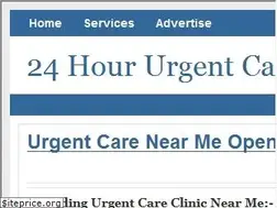 Sites similar to 24hoururgentcarenearme.org