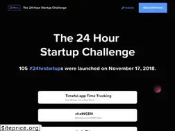Sites similar to 24hrstartup.com