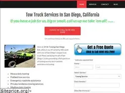 Sites similar to 24hrtowingsandiego.com