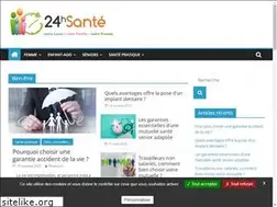 Sites similar to 24hsante.com