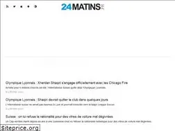 Sites similar to 24matin.ch