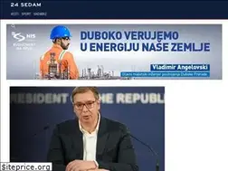 Sites similar to 24sedam.rs
