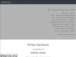 Sites similar to 24seven-taxi.com